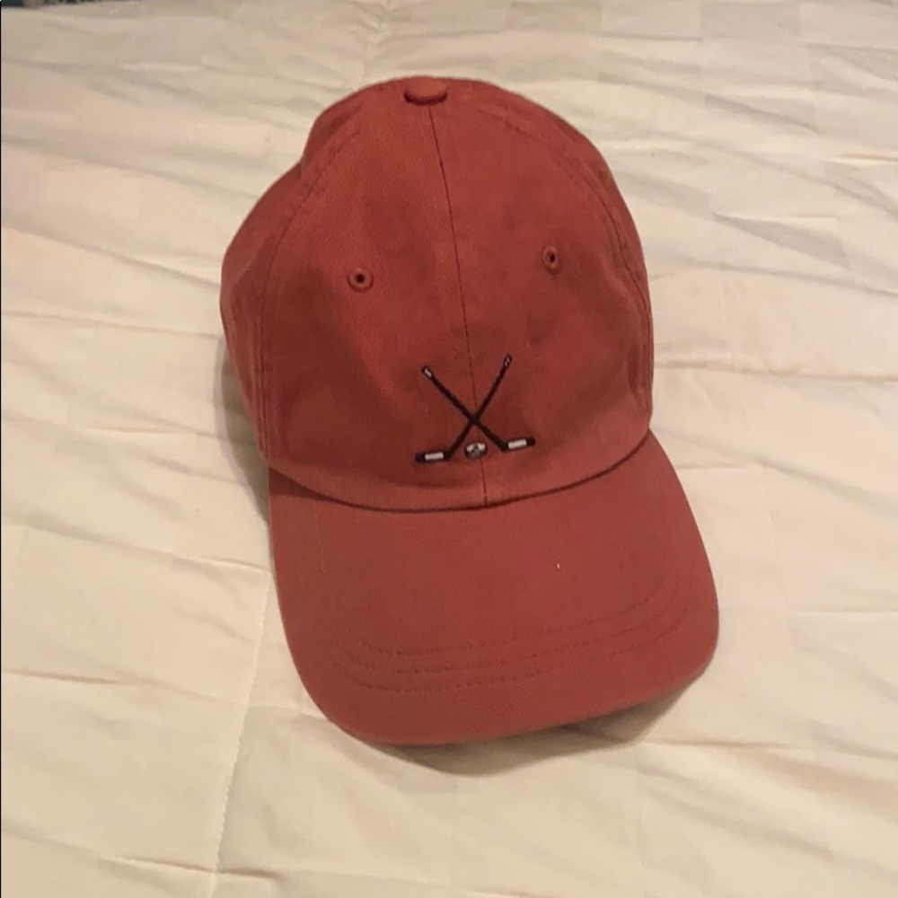J.Crew baseball cap- hockey sticks embroidery